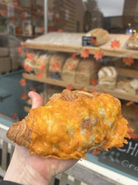 Cheese and Mushroom Croissant
